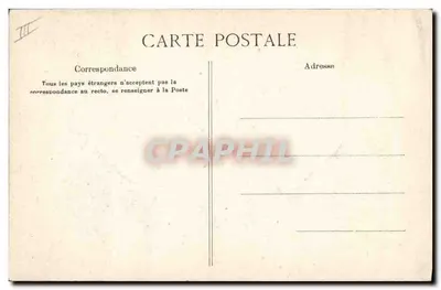 Morlaix — O Kiosco e o Viaduto, vista tirada do Hotel de Ville — editor não identificado, n° 675 — Verso