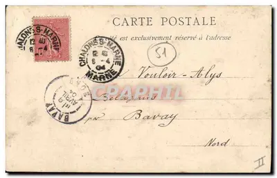 Chalons-sur-Marne — Kiosque do Jardim — Ren e Filhot, editores — Verso