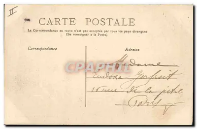 Kioszek w Parku Barbieux — Roubaix — E.C. n°10 — Rewers
