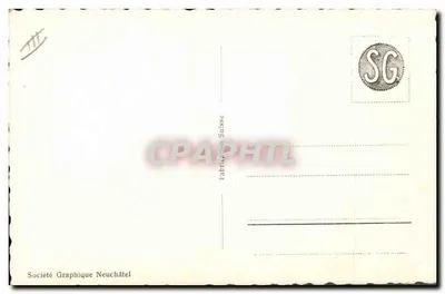 Hospício do Grande St. Bernard - Mestre e servidores — Verso