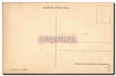 Cães do São Bernardo no asilo — série 11817 — Fototipia Dr., Neuchâtel — Verso