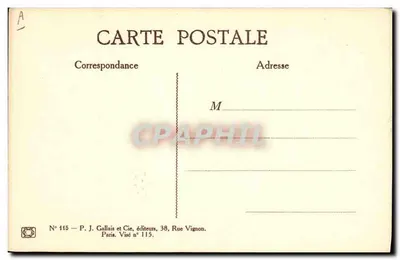 Espectáculo de rua — caricatura — P. J. Gallais et Cie, n° 445 — Verso