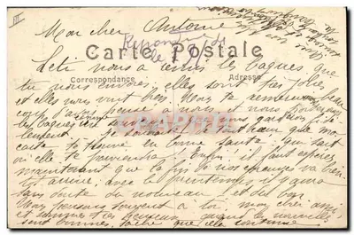 Entente Cordiale — Karikatur der französisch-britischen Entente — Ausgabe Zuppinger, n°1032 — Rückseite