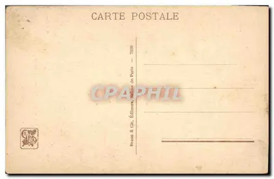 La Reverie Davanti allo Specchio — G. Alaux — n° 7199 — Verso