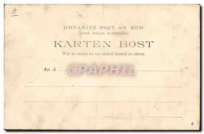 Dom Théodora Botrela w Port-Blanc (C.-du N.) — Bretania (Kolekcja E.H.) — Cliché Bonnecœur, nr 216 — Rewers