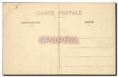 Côte d'Émeraude — O Túmulo de Caëtaubriand — G.F. - St-Malo — Verso
