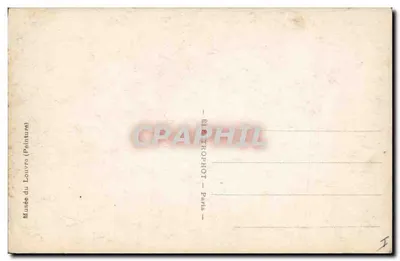 Wiosna — N. Lancret — Muzeum Louwra — Rewers