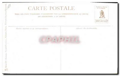 Cão de caça — Foxhound — Drummond, editora Tuck & Fils, série 707 — Verso