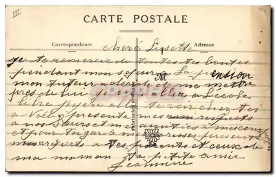 Lissette e Pononotte — Serie III — Monique — Verso