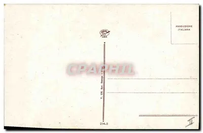 Para w strojach wieczornych — pod drzewami kwitnącymi — A.M. Ca-Monace — Rewers