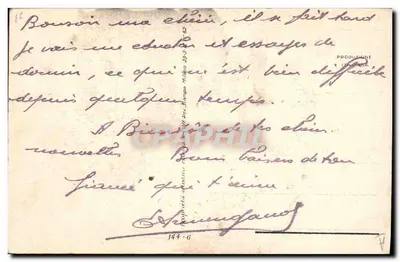 Jovem mulher com casaco forrado e chapéu — editor 'Productions' — n° 144-6 — Verso