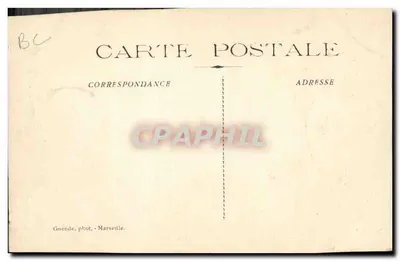 Naufrágio do "Général Chanzy" — Lembrança dos Artistas Vitimados pela Catástrofe — Édit. Artística Francis e Bouchard — Verso