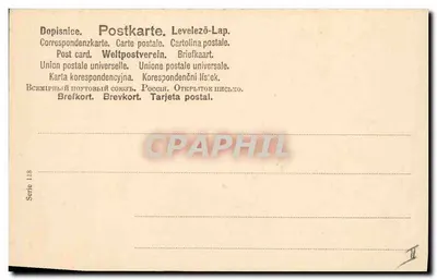 Dwoje dzieci w strojach komicznych — seria 118 — Rewers
