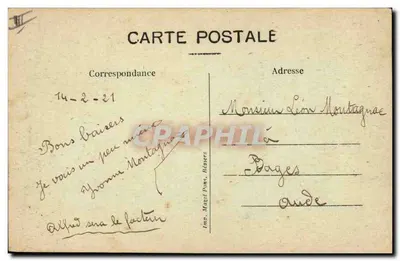 Béziers — Kiosque do muzyki — Mazet Pons, Béziers — Rewers