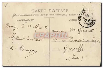 Nancy - La Pépinière - Kiosku Muzyczny — Dom M. du M. — n°20 — Rewers