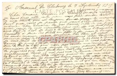 O general French — em uniforme decorado — L.C.H. — Verso