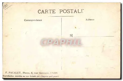 Cerimonia patriottica — Saluto a tutti e ringraziamento — F. Pacalet, Lione — Verso