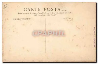 Général en uniforme — avec épaulettes dorées et écharpe rouge — éditeur J. M. MUNIER, 27 av. de l'Opéra, Paris — Verso