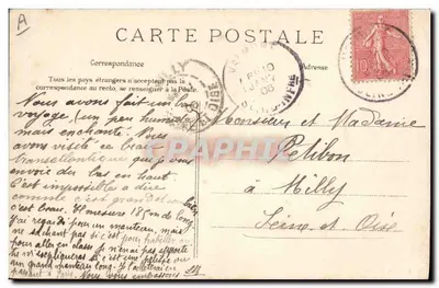 Le Havre — Transatlántico 'La Lorraine' — Colección Mainier, n°201 — Reverso