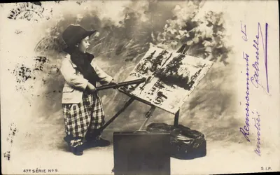 Painter Child — Series 47e, n°9 — S.I.P.