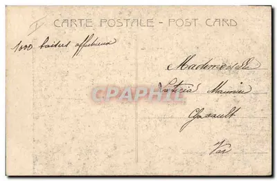 Danseuse en robe antique — modèle pour peintre — ALTEROCCA n°5029 — Verso