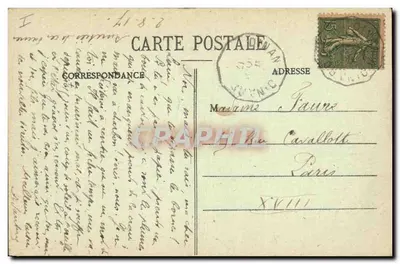 Côte d'Émeraude — Grobowiec Châteaubrianda — G.F. — Rewers