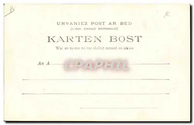 Théodore Botrel — Poeta i Piosenkarz — E. H., fot. wyd., St Brieuc — Rewers