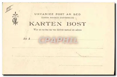 Les Chansous de Botrel ilustrowane przez E. H. — « Par le Petit Doigt » (8) — Wydawnictwo Breizh — Rewers