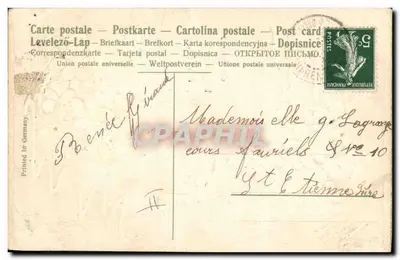 Hortênsias — Eu sempre penso em você — Impressa na Alemanha — Verso