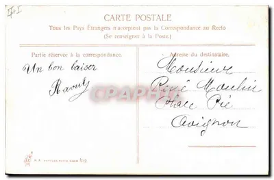Pies na śniegu — Las — M.F. Éditeurs, Paryż, seria 512 — Rewers