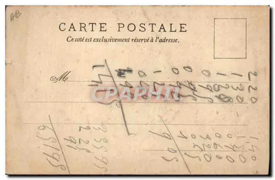 Rébus d'Édipe du Mans — pour l'Album Mariani — éditeur WAICON — Verso