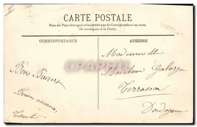 Brzeg Argentyny — Arcachon — Plac Palmy (Miasto Zimowe) — L. Neveu, fot. — Rewers
