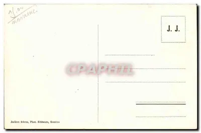 Grand St Bernard — Os Cães — J.J. 8489 — Verso