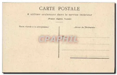 Cachorro Saint-Bernard com seus 6 filhotes em Lyon — Farine de Nucléine Lavocat, 33 rue Thomassin — edição publicitária — Verso