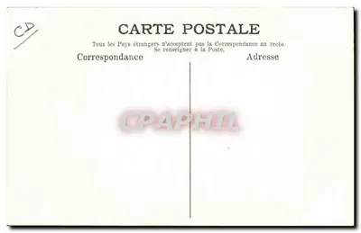 Briancón — Trasporto di un malato su uno slittino improvvisato della Scuola di Sci del 159° Reggimento d'Infanteria — Papeterie des Alpes, Eug. Robert, Grenoble — Verso