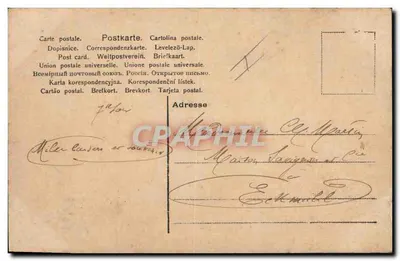 Cão de grande porte — criança em vestido rosa — editor NRC — Verso