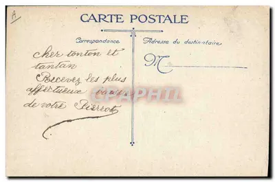 A Nova Reunião do Conselho de Guerra dos Aliados no Grande Quartel-General Francês — Thiéry Aimé, Roupas, Drago Mâlères, Aldeia de Beaucourt — Verso