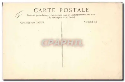 Geral Pau — retrato em uniforme — Géo. Manuel, D.7 — Verso