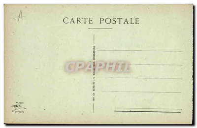 Entrega de uma Bandeira ao General de Maud'huy pelas Meninas de Metz — 14 Julho 1919 — Verso