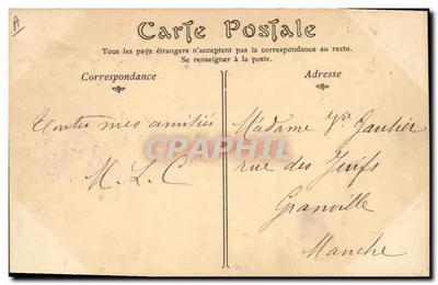 Cherbourg — Saída do Steamer « Lloyd » — ND Phg. — Verso