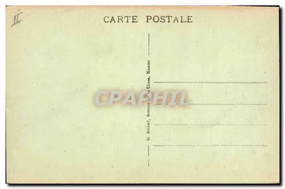 O Paquebote "Luletia" — Em mar — série 89, editor G. Arnaud, Nantes — Verso