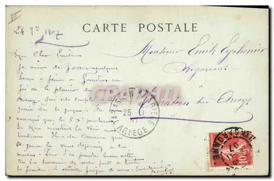 Jean-Léon Gérôme — Pintor francês, Grande Oficial da Legião de Honra — Collections ND Phot, n° 455 — Verso