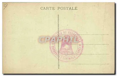 Dzwonki w Corneville-les-Cloches (Eure) — Carillon — Cliché i Collect. Douthwaite i synowie, wydawcy-fotografowie — Rewers