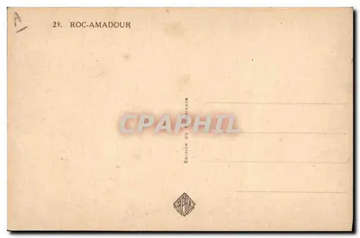Rocamadour — Dzwon cudowny, Lame Durandal, Freska z XII wieku, Skarbiec — Wydawnictwo — Rewers