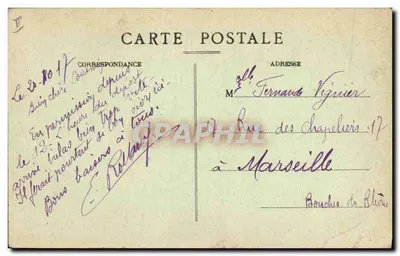 Lavàur (Tarn) — O Jacquemart da Catedral de São Alain — Editor não identificado — Verso