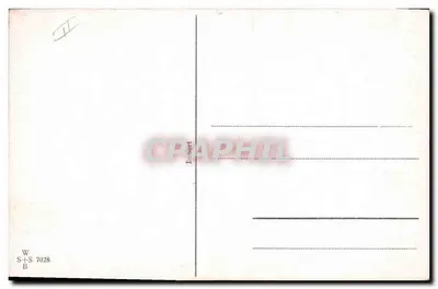 Descoberta de cervos na floresta — Belzstein — editor S+S, n° 7028 — Verso
