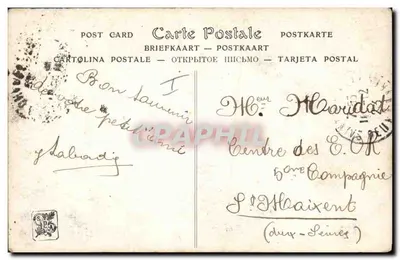 Cerf Hallali sur pied — Salons de Paris — par F. Maissen — N° 2709 Dt — Rewers