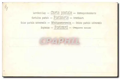 Lobo e falcão — cena da natureza — M-B M, No. 112 — Verso