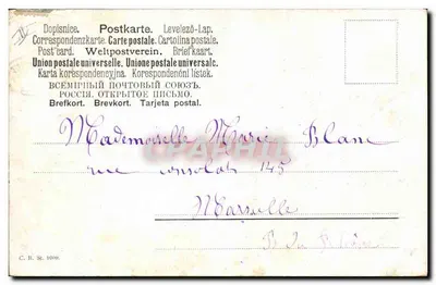 Piesy myśliwskie i jeż — A. Müller, Münden, seria 145 — znaczek 5 pf — Rewers