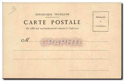 Louis XIV — Hofszene mit Kurtisane — Verlag M.T.F. n° 14 — Rückseite